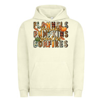 Pigment Pistachio flannels hayrides pumpkins  bonfires Urban Hoodie - FaDigitalArtStudio