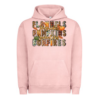 Pigment Salmon flannels hayrides pumpkins  bonfires Urban Hoodie - FaDigitalArtStudio