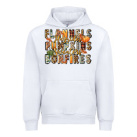 White flannels hayrides pumpkins  bonfires Urban Hoodie - FaDigitalArtStudio