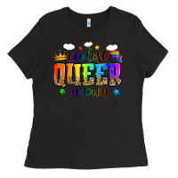 Black coolest queer in town Ladies Tee - Zillion Design Studio