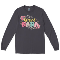 Smoke blessed nana Long Sleeve Tee - MaliasSmallBusiness