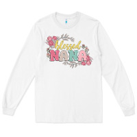 White blessed nana Long Sleeve Tee - MaliasSmallBusiness