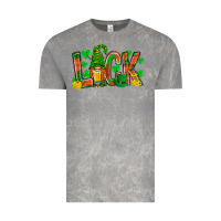 Cloud Rock luck with gnome and beer Vintage Tee - NancyCooperArtShop