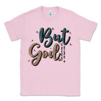 Bubblegum Pink but god Classic Tee - MaliasSmallBusiness