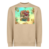 Mushroom country cassette tapes Heavyweight Sweatshirt - MaliasSmallBusiness