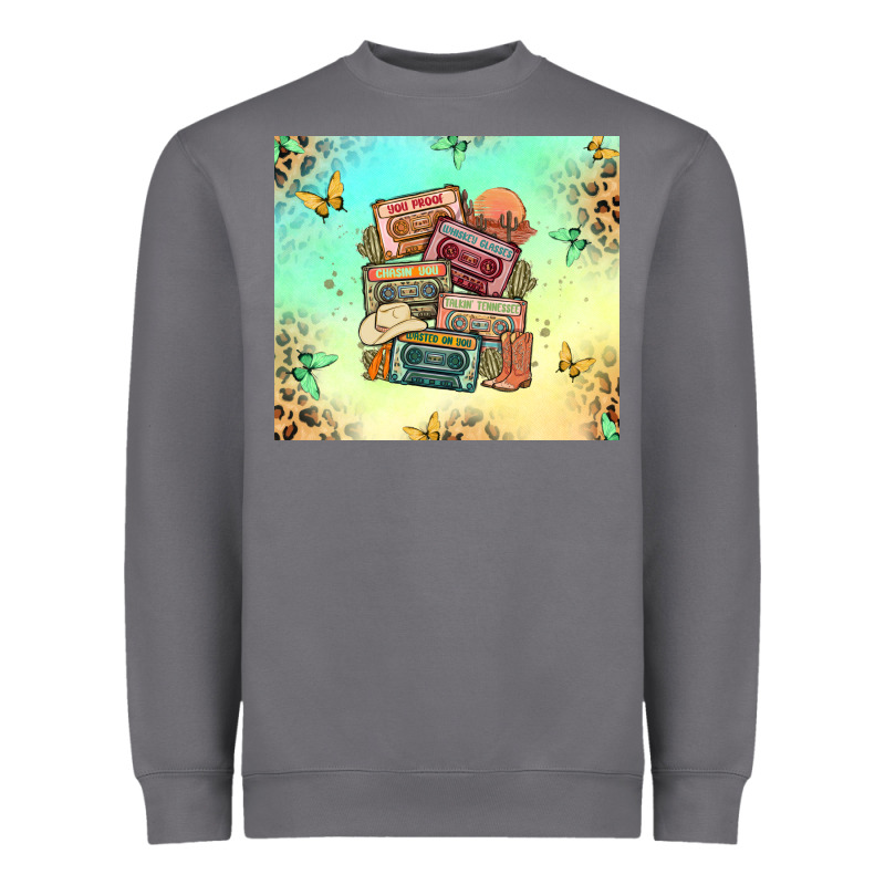 Country Cassette Tapes Heavyweight Sweatshirt by MaliasSmallBusiness | Teevron