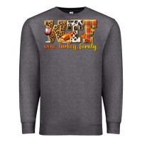 Charcoal Heather WTF Wine Turkey Family Premium Sweatshirt - texasbilliewilder