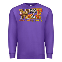 Purple WTF Wine Turkey Family Premium Sweatshirt - texasbilliewilder