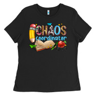 Black chaos coordinator Ladies Tee - Zillion Design Studio