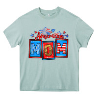 Arona American mom Heavy Core Tee - Neo Western
