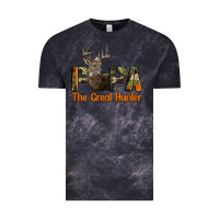 Cloud Black Western Papa The Great Deer Hunter Vintage Tee - LillyAllenDesigns