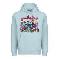 Blue Mist The pink is for my Grandma Cancer Awareness Premium Hoodie - HowdyJamesFarm