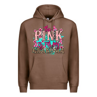 Chestnut The pink is for my Grandma Cancer Awareness Premium Hoodie - HowdyJamesFarm