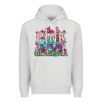 Dove Grey The pink is for my Grandma Cancer Awareness Premium Hoodie - HowdyJamesFarm