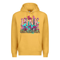 Mustard The pink is for my Grandma Cancer Awareness Premium Hoodie - HowdyJamesFarm