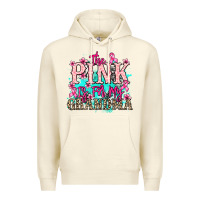 Sandshell The pink is for my Grandma Cancer Awareness Premium Hoodie - HowdyJamesFarm
