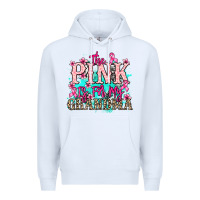 White The pink is for my Grandma Cancer Awareness Premium Hoodie - HowdyJamesFarm