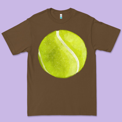 Tennis Ball Fa Element 2 Premium Tee Designed By Fadigitalartstudio