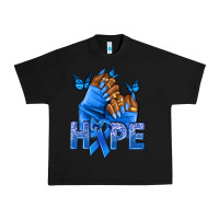 Black hope blueribboncolon cancer nails Urban Heavy Tee - NancyCooperArtShop
