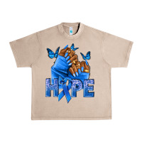 French Oak hope blueribboncolon cancer nails Urban Heavy Tee - NancyCooperArtShop