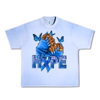 Grape Ice hope blueribboncolon cancer nails Urban Heavy Tee - NancyCooperArtShop
