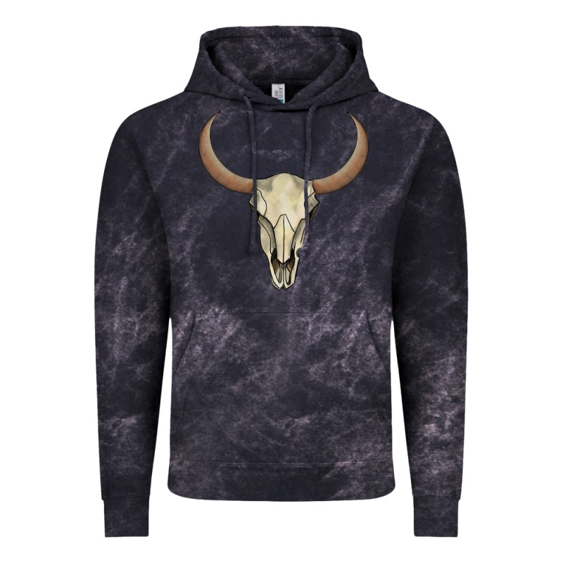 Bull Skull Vintage Hoodie by AdoDesignShop | Teevron