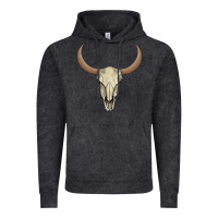 Vintage Black bull skull Vintage Hoodie - AdoDesignShop