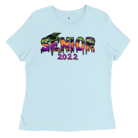 Baby Blue senior 2022 halloween Ladies Tee - RanaPortraitStore