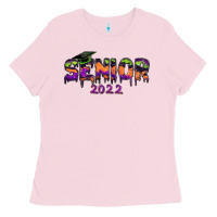 Bubblegum Pink senior 2022 halloween Ladies Tee - RanaPortraitStore