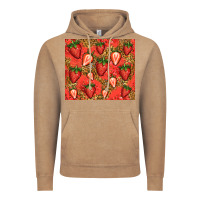 Vintage Coffee strawberries Vintage Hoodie - Jasminsmagicworld