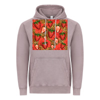 Vintage Zinc strawberries Vintage Hoodie - Jasminsmagicworld