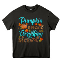 Asphalt pumpkin spice everything nice Heavy Core Tee - HRA Design Shop
