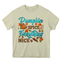 Mossy pumpkin spice everything nice Heavy Core Tee - HRA Design Shop