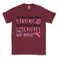 Burgundy breast cancer malia Classic Tee - MaliasSmallBusiness