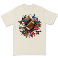American Football Sunflower Premium Tee | Teevron
