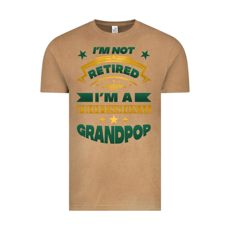 I'm Not Retired I'm A Professional Grandpop Vintage Tee by Jasminsmagicworld | Teevron