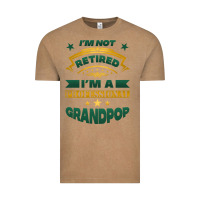 Vintage Coffee i'm not retired i'm a professional grandpop Vintage Tee - Jasminsmagicworld