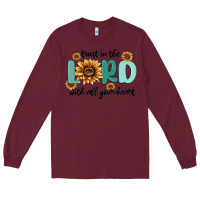 Burgundy trust in the lord with all your heart Long Sleeve Tee - MaliasSmallBusiness