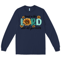 Navy trust in the lord with all your heart Long Sleeve Tee - MaliasSmallBusiness