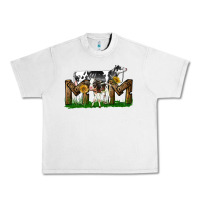 Lunar Rock Western Holstein Cow And Baby Cow Mom Urban Heavy Tee - LillyAllenDesigns