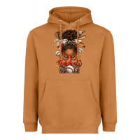 Meerkat Baseball Mom Afro Messy Bun Heavyweight Hoodie - texasbilliewilder