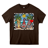 Chocolate Brown summer gnome mousepad Heavy Core Tee - SublimationCraftShop