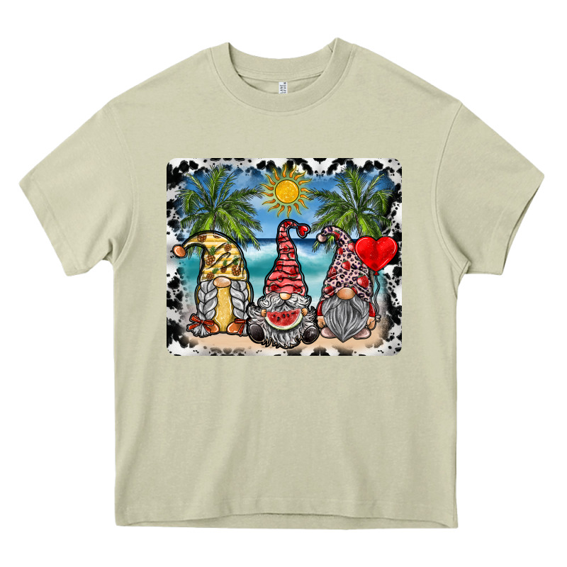 Summer Gnome Mousepad Heavy Core Tee by SublimationCraftShop | Teevron