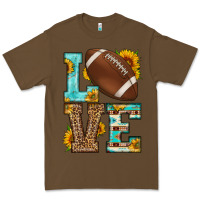 Cacao western love american football Premium Tee - HRA Design Shop