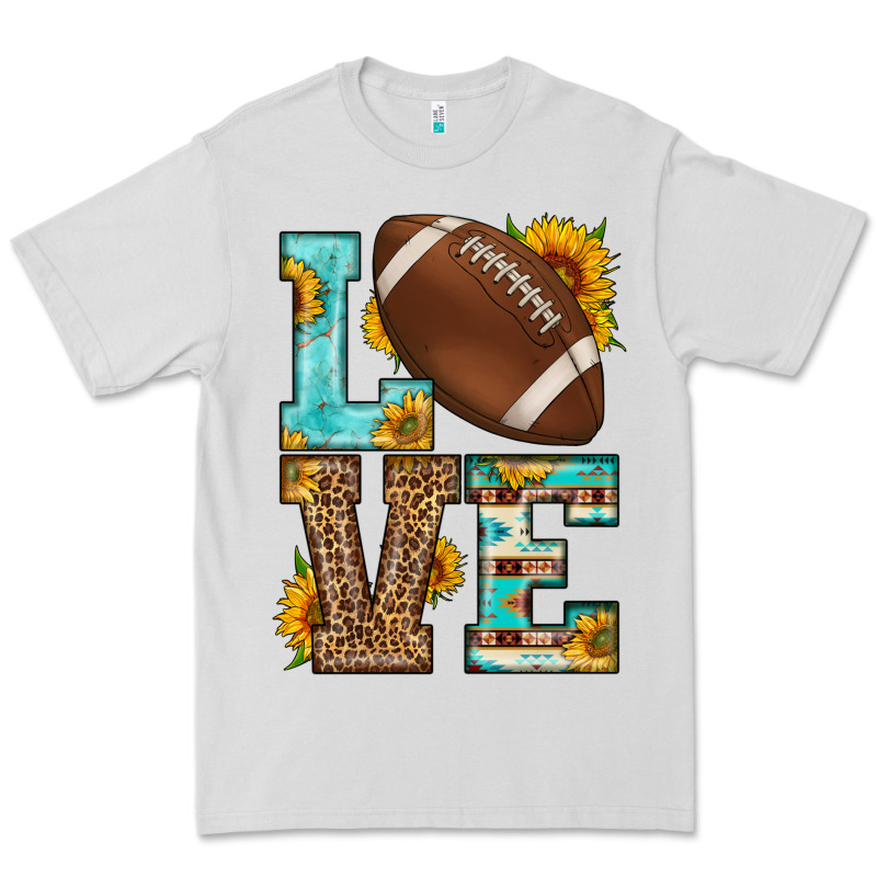 Western Love American Football Premium Tee by HRA Design Shop | Teevron