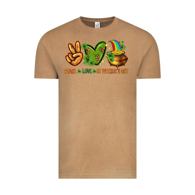 Peace Love St Patricks Day Vintage Tee by NancyCooperArtShop | Teevron