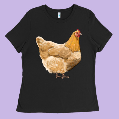 Chicken Ladies Tee Designed By Ranaportraitstore