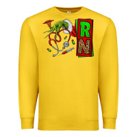 Christmas Character  Nurse Premium Sweatshirt | Teevron