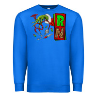 True Royal Christmas Character  Nurse Premium Sweatshirt - NancyCooperArtShop