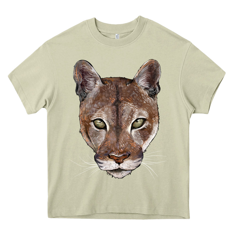 Florida Panther  Face Heavy Core Tee by BarkalooDesign | Teevron